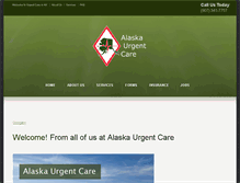 Tablet Screenshot of alaskaurgentcare.net